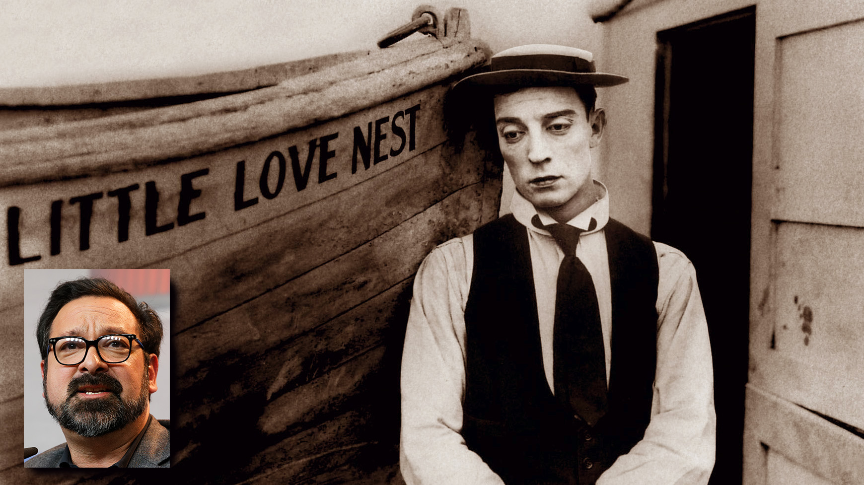 Buster Keaton y James Mangold