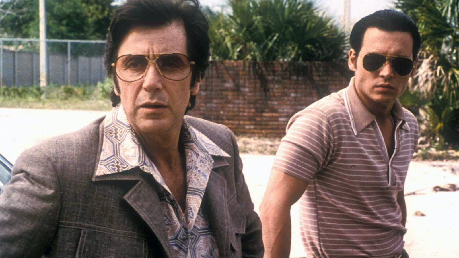 Pacino y Depp, en "Donnie Brasco"
