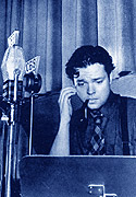 Orson Welles en el histórico programa de radio
