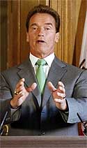 Schwarzenegger, en su reciente gira europea