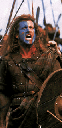 Gibson fue Braveheart