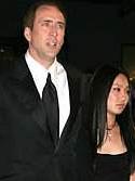 Cage y su mujer