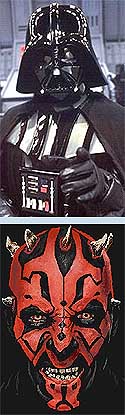 Darth Vader y Darth Maul