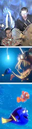 Los cineastas e imágenes de Buscando a Nemo