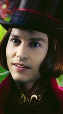 Depp como Willy Wonka