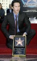 Keanu con su estrella