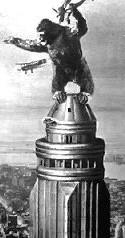 Imagen clásica de King Kong