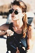 Linda Hamilton como Sarah Connor