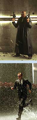 Morpheus y el agente Smith