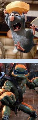 Ratatouille, TMNT