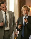 ...junto a Vaughn en Wedding Crashers