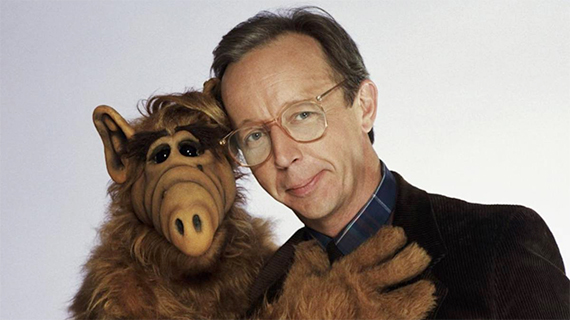 Max Wright, con Alf