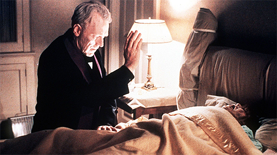 Von Sydow, en "El exorcista"