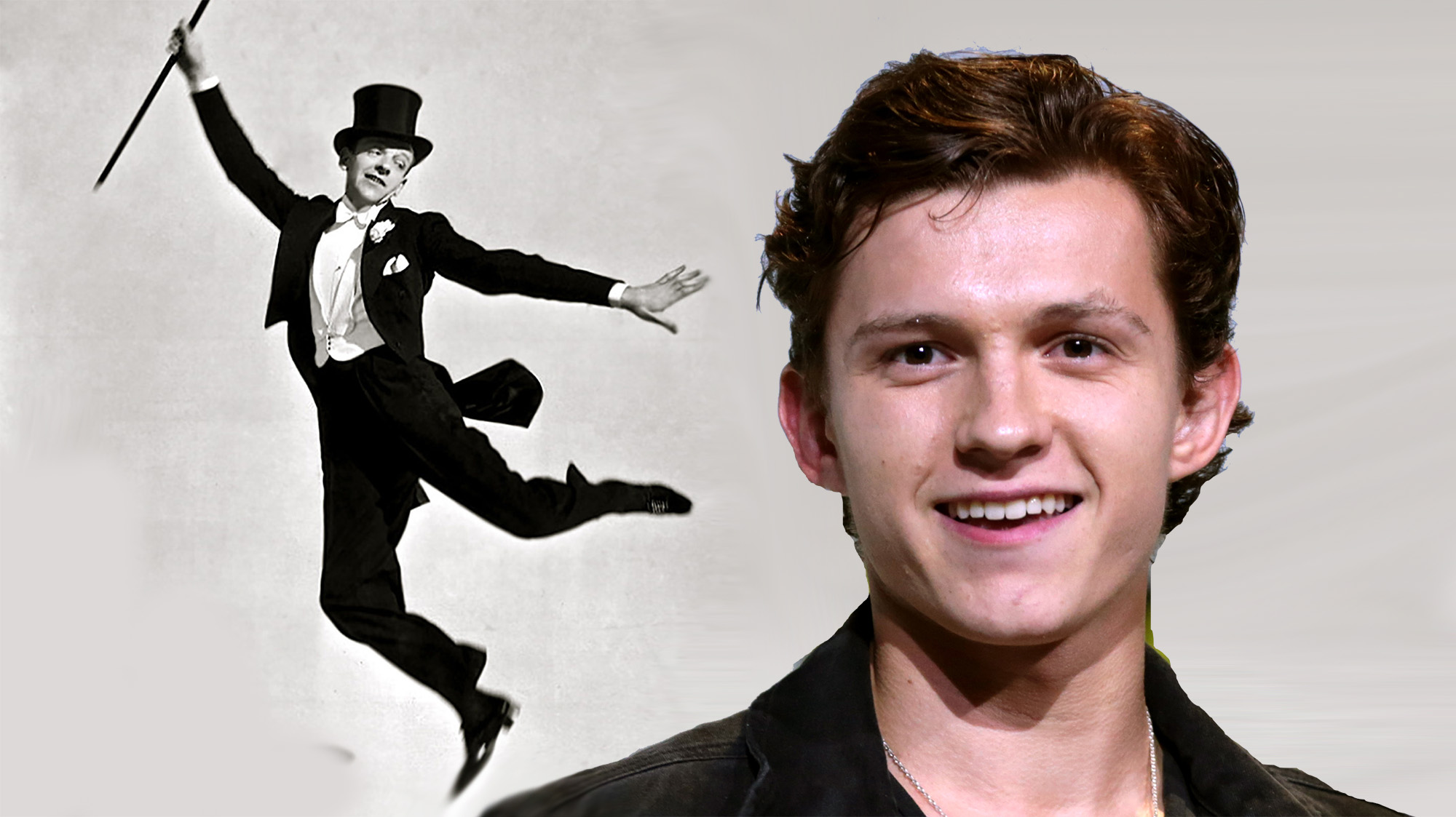Fred Astaire y Tom Holland