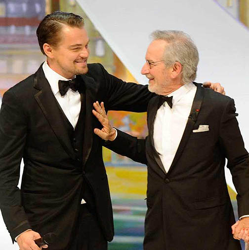 DiCaprio y Spielberg