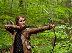 Jennifer Lawrence, en 'Los juegos del hambre'