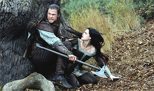Kristen Stewart y Chris Hemsworth, en la nueva