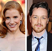 Chastain y McAvoy