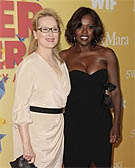 Meryl Streep y Viola Davis (AP)