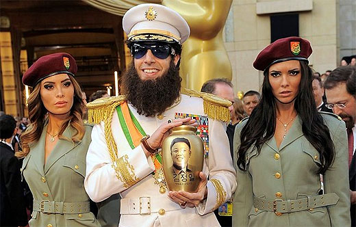 Baron Cohen promociona 'El dictador'