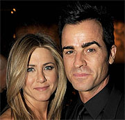 Jennifer y Justin, comprometidos