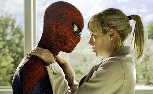 Andrew Garfield y Emma Stone