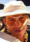 Depp, en el papel de Hunter S. Thompson Depp, en el papel de Hunter S. Thompson