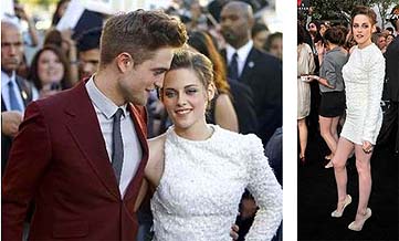 Robert Pattinson y  Kristen Stewart