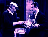 Wilder, con Lemmon, rodando 'El apartamento' Wilder, con Lemmon, rodando 'El apartamento'