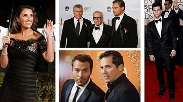 Cruz, De Niro, Scorsese, DiCaprio, Piven, Leguízamo y Lautner