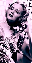 Gloria Stuart, en su primera popularidad Gloria Stuart, en su primera popularidad