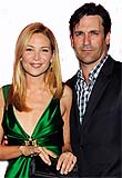 Jennifer Westfeldt y John Hamm Jennifer Westfeldt y John Hamm