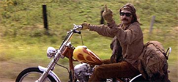 Dennis Hopper, en 'Easy Rider' Dennis Hopper, en 'Easy Rider'