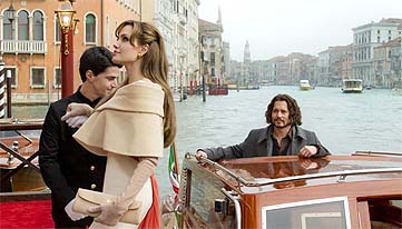 Angelina y Johnny, en 'The tourist' Angelina y Johnny, en 'The tourist'