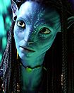 Neytiri, a la que da vida la dominicanoamericana Zoe Saldaña Neytiri, a la que da vida la dominicanoamericana Zoe Saldaña