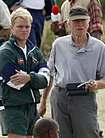 Damon y Eastwood, en el rodaje de 'Invictus' Damon y Eastwood, en el rodaje de 'Invictus'