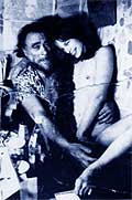 Bukowski y una amiga Bukowski y una amiga