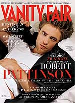 Pattinson, en la portada de Vanity Fair Pattinson, en la portada de Vanity Fair