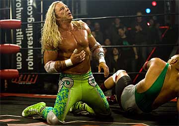 Rourke, en 'El luchador' Rourke, en 'El luchador'