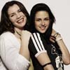 Meyer con Kristen Stewart Meyer con Kristen Stewart