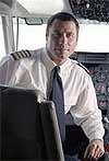Travolta, en uno de sus aviones Travolta, en uno de sus aviones