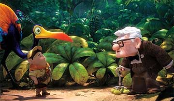 Escena selvática de 'Up' Escena selvática de 'Up'