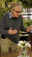 Woody Allen, en el rodaje de su nuevo film londinense Woody Allen, en el rodaje de su nuevo film londinense