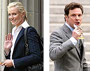 Cameron Díaz y Colin Firth Cameron Díaz y Colin Firth