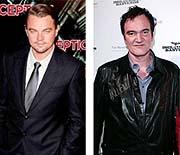 DiCaprio y Tarantino DiCaprio y Tarantino