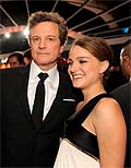 Colin Firth y Natalie Portman, mejor actor y actriz en dramas Colin Firth y Natalie Portman, mejor actor y actriz en dramas