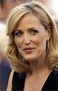 Gillian Anderson, el domingo pasado en Sydney (AP) Gillian Anderson, el domingo pasado en Sydney