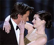 Jackman y Hathaway, en la última edición de los Oscars Jackman y Hathaway, en la última edición de los Oscars