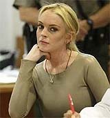 Lindsay Lohan, en su último juicio (Reuters) Lindsay Lohan, en su último juicio (Reuters)