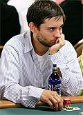 Tobey Maguire, aficionado al poker Tobey Maguire, aficionado al poker